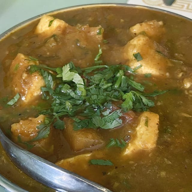 Tofu Curry.