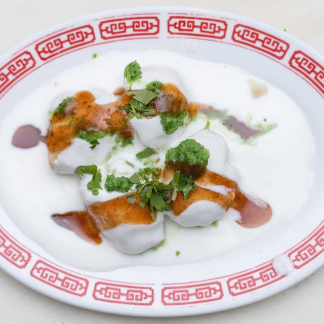 Dahi Bhalla Chaat.